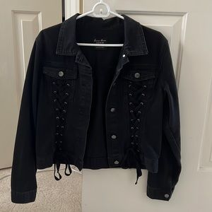 Black Jean Jacket